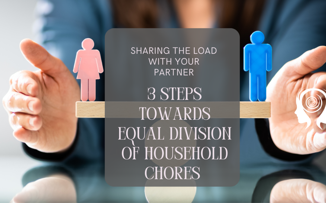 3 steps towards equal division of household chores