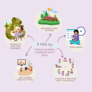 5 tips to thrive this summer with kids